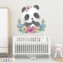 Panda & flores