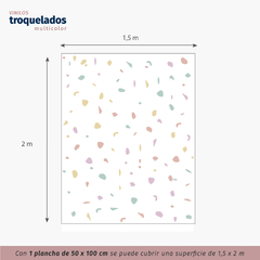 Plancha Terrazo Pasteles en internet