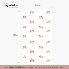 Plancha arcoiris tierra - Saya Decográfica