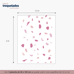 Plancha Terrazo Rosa en internet