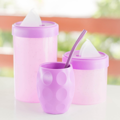 Tarros redondos glitter color con mate lunar - tienda online