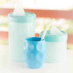 Imagen de Tarros redondos glitter color con mate lunar
