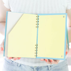 Cuaderno Ecológico Punteado A5 Tapa Dura Anillado Colibríes - laformafeliz