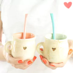 MATES JARRITO CORAZÓN ORO
