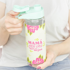 BOTELLA DEPORTIVA MAMÁ Natural - comprar online
