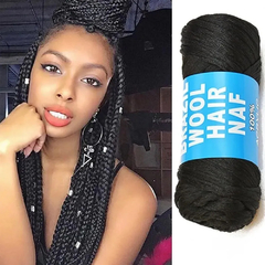 Brazil Wool Hair Ovillo Hilo Trenzas Africanas Varios Colores - comprar online