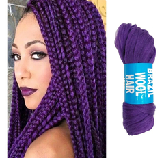 Brazil Wool Hair Ovillo Hilo Trenzas Africanas Varios Colores en internet