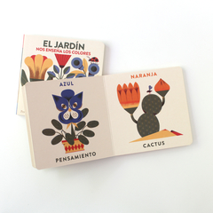 EL JARDÍN NOS ENSEÑA LOS COLORES - comprar online