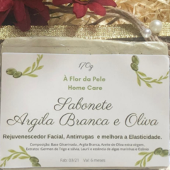 Sabonete Argila Branca e Oliva 170g - comprar online