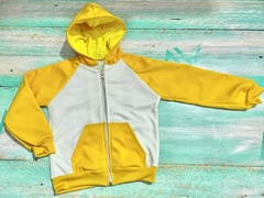Art. 119 Campera manga rangla amarilla - comprar online