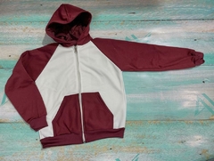 Art. 119 Campera manga rangla bordo - comprar online