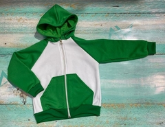 Art. 119 Campera manga rangla verde - comprar online