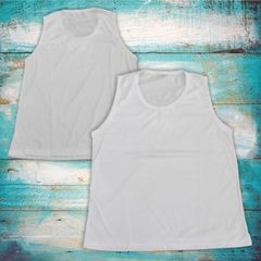 Art. 109 Musculosa blanca Sublimable Hombre