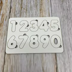 Art. M256 Numeros Encastrables