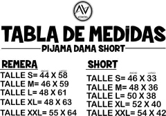 Art. 137 Pijama corto dama