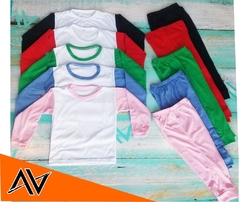 Art. 135 Pijama Largo Sublimables talles 2 al 6