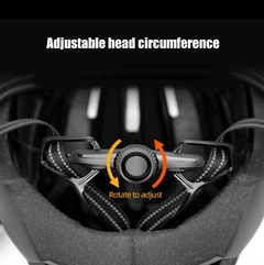 [MS0054] Capacete Ciclismo Promend Speed COM LED. na internet