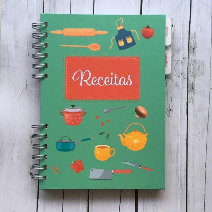 Caderno de Receitas (mod. 1) - E-Store Design