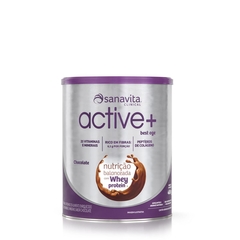 Active + Com Whey Protein (Chocolate) - Sanavita -400g