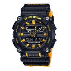 Relógio Casio G-Shock / GA-900A-1A9 / Preto com Âmbar