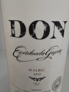Don Escorihula Gascon Malbec 750cc - DISTRIBUIDORA GARAY