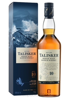 TALISKER SINGLE MALT 10 AÑOS 750 CC