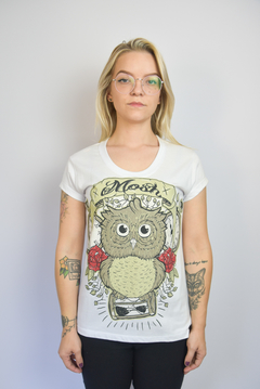 Camiseta Feminina Mosh Owl - comprar online