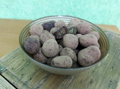 Banana Passas drageada com chocolate Belga 70% Cacau - 100g