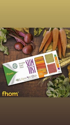 Torrada Slim Tost Veg 110g