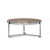 Conjunto Mesas Bajas Acero - comprar online