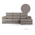 Sofá Paris 3 Plazas + Chaise Longue - comprar online
