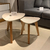 Conjunto Mesa Auxiliar Triángulo - tienda online
