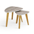 Conjunto Mesa Auxiliar Triángulo - comprar online