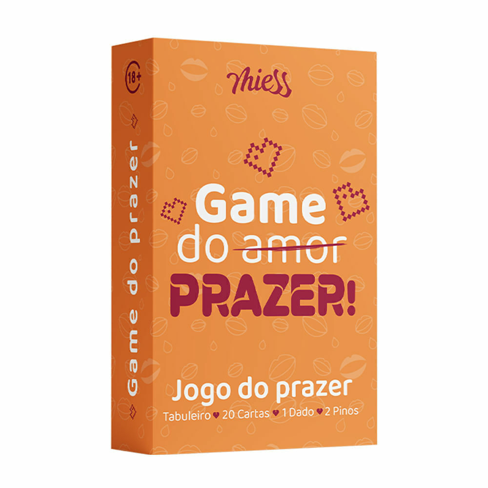 Jogo para Casais Vales do Amor com 20 Cartas Diversão ao Cubo - Miess