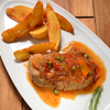 BIFE DE CHORIZO A LA CRIOLLA (460 gr crudo/ l50 gr cocido)