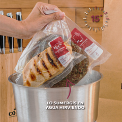 CANELONES DE CARNE CON SALSA MIXTA en internet