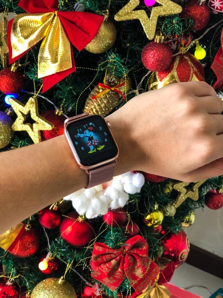 Pulseira Aço Milanese Metal 44mm Iwo - Jr Store