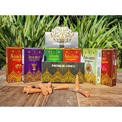 Sahumerios en cono Viji premium