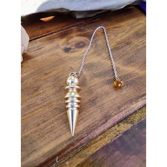 pendulo de bronce de 5 centimetros