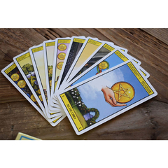 mazo de cartas de tarot rider