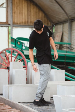 jogger alg (gris) - comprar online