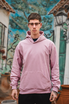 hoodie friza rosa