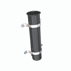 Posacaña PVC con brida inoxidable - comprar online