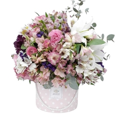 BOX GRANDE - FLORES DE ESTACIÓN - LUNARES & PERLAS