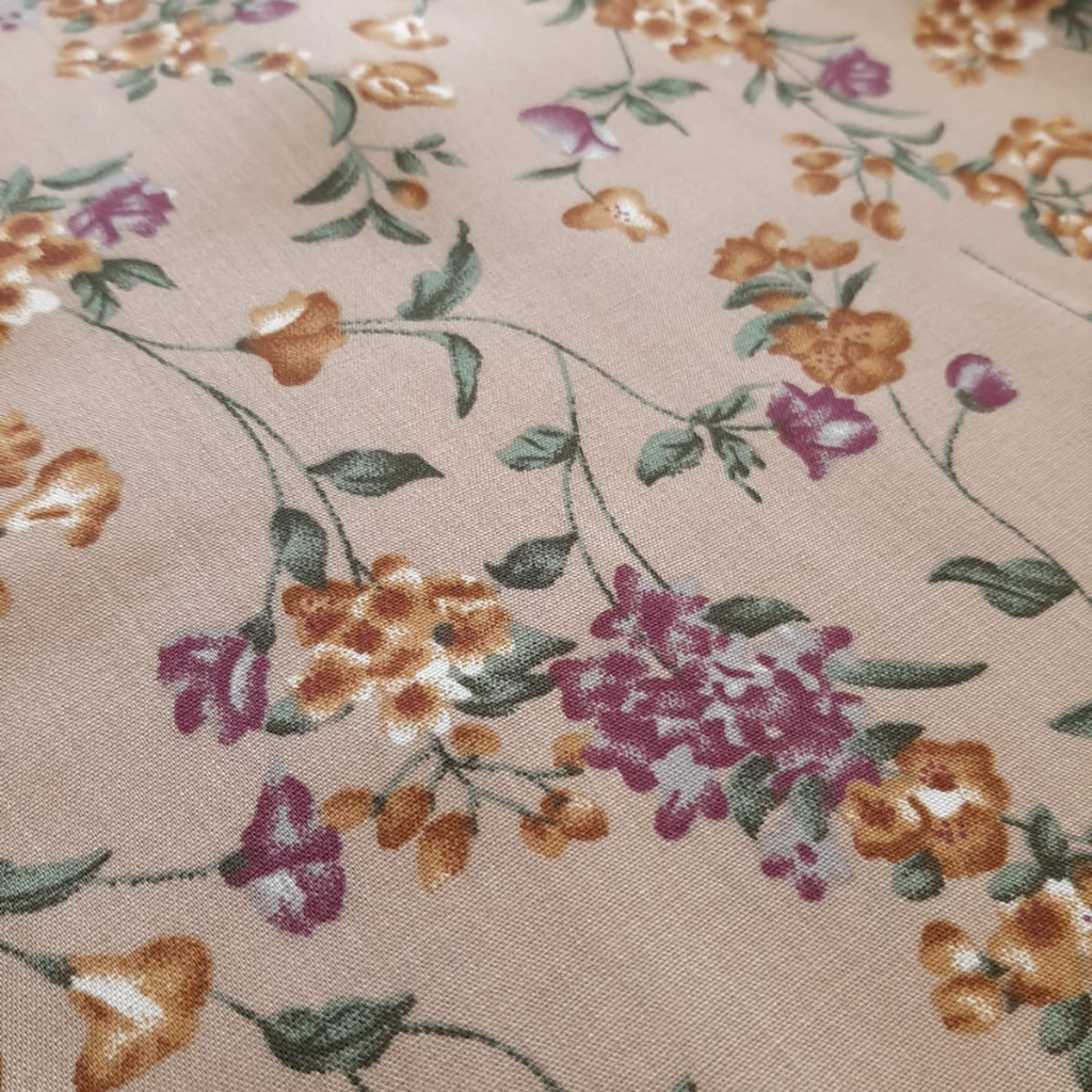 FIBRANA ESTAMPADA - FLORES CHICAS - Colores y Texturas FIBRANA ESTAMPADA - FLORES CHICAS - Colores y Texturas