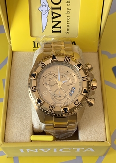 invicta excursion dourado