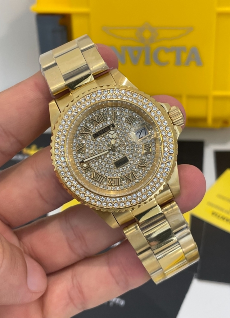 relogio invicta feminino angel