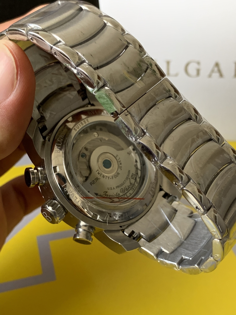 bvlgari iron man prata