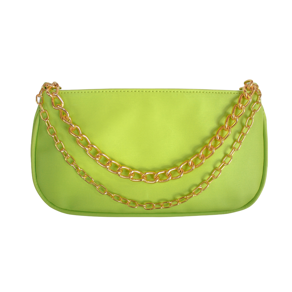 green suede hobo bolsa