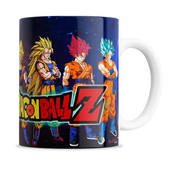 Caneca Cerâmica Café Goku Desenho Dragon Ball Z Decoração